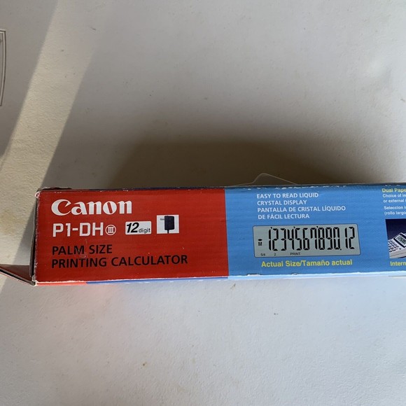 Canon P1-DHIII Scientific Calculator - Picture 9 of 13